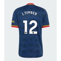 Arsenal Jurrien Timber #12 Bortatröja 2026-27 Kortärmad